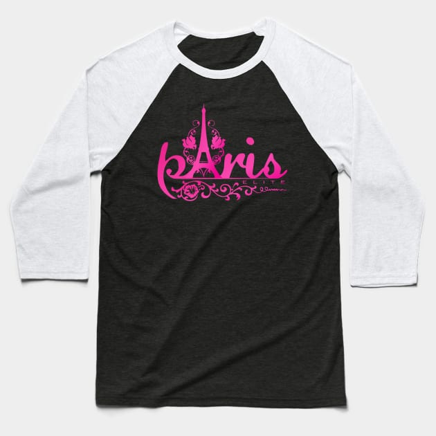 Paris Elite Baseball T-Shirt by SparkArt14